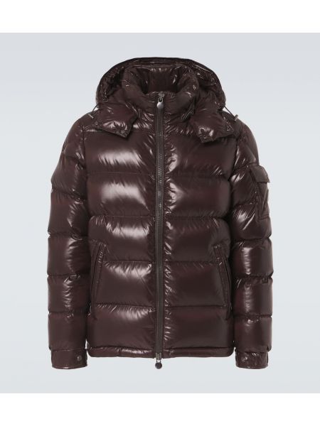 Dunjakke Moncler brun