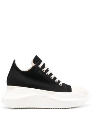 Blonder abstrakt trykk snøring sneakers Rick Owens Drkshdw svart