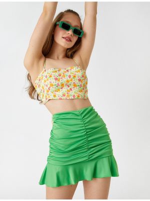 Φούστα mini Koton πράσινο