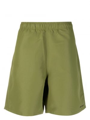 Kratke hlače s printom Carhartt Wip zelena