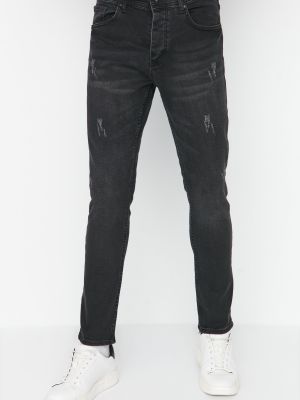 Skinny džíny Trendyol černé