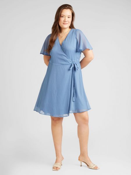 Košeľové šaty Evoked modrá