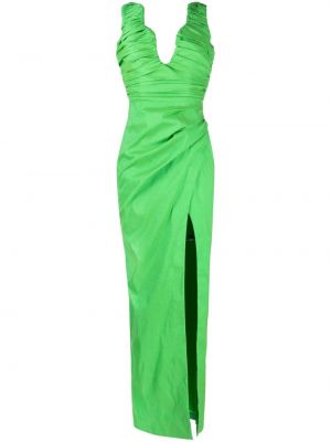 Zelené koktejlové šaty bez rukávů Rachel Gilbert