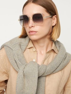 Oversized slnečné okuliare Isabel Marant žltá