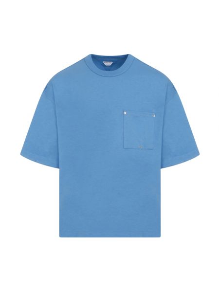 T-shirt Bottega Veneta blau