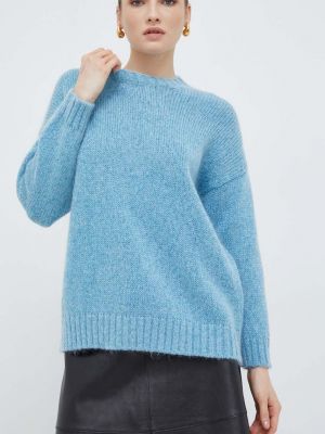 Sweter Weekend Max Mara niebieski