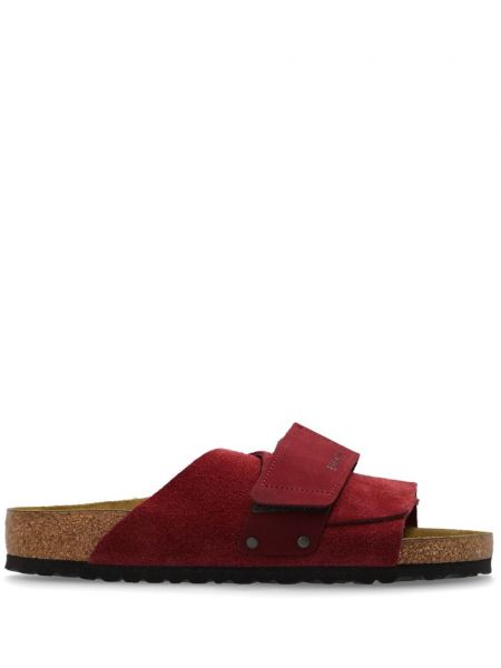 Mokka nauhalliset sandaalit Birkenstock punainen