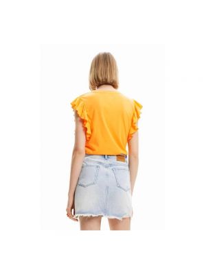 Camiseta Desigual naranja
