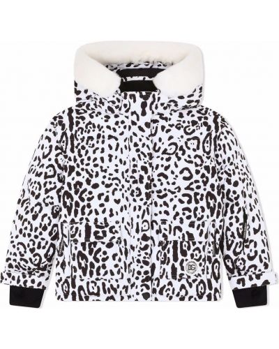 Płaszcz z printem Dolce & Gabbana Kids