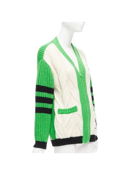 Top de lana Gucci Vintage verde