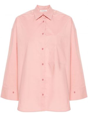 Pamučna košulja By Malene Birger ružičasta