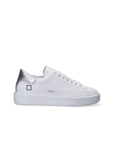 Sneakersy z okrągłym noskiem D.a.t.e. białe