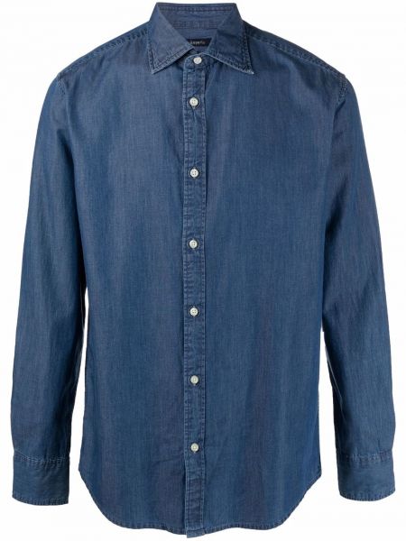 Džínová košile Deperlu modrá