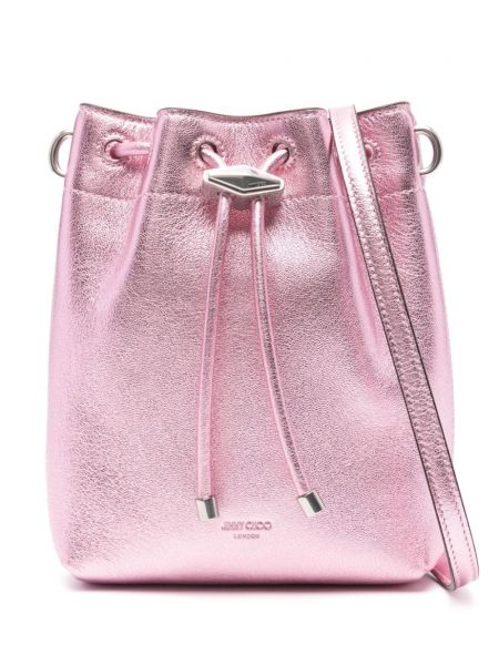 Mini laukku Jimmy Choo pinkki