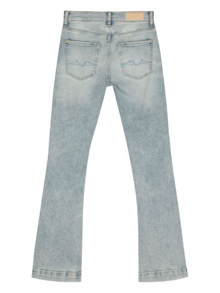 Jeans a zampa 7 For All Mankind blu