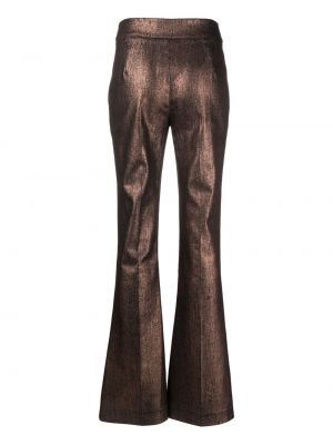 Pantalon large Genny marron
