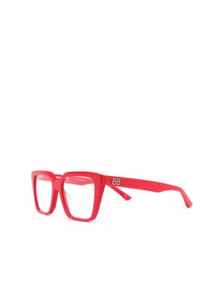 Okulary korekcyjne Balenciaga czerwone
