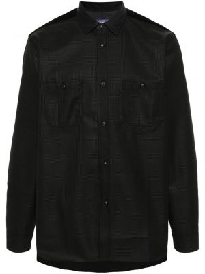 Βαμβακερό πουκάμισο Junya Watanabe Man μαύρο