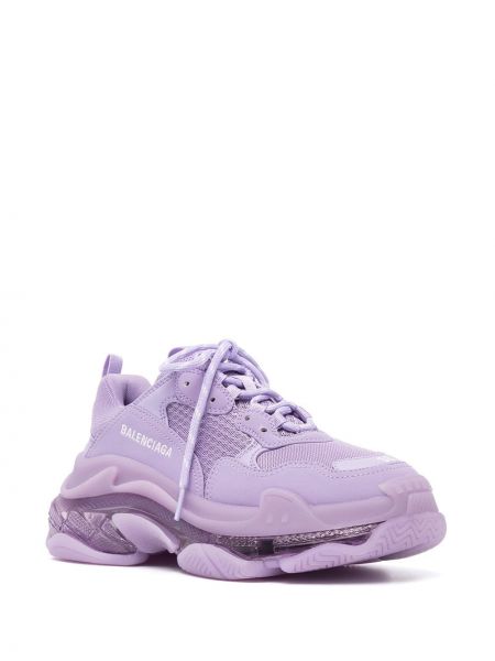 Zapatillas Balenciaga Triple S violeta