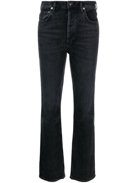 Straight leg-jeans Agolde svart