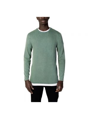 Sweter z okrągłym dekoltem Only & Sons zielony