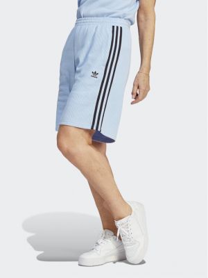 Pantaloni scurți de sport Adidas albastru