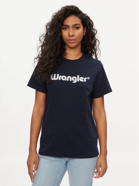 T-shirt Wrangler blu