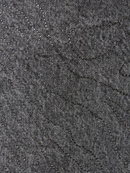Mini vestido de algodón Rotate gris