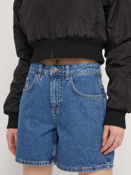 Однотонные джинсовые шорты Desigual