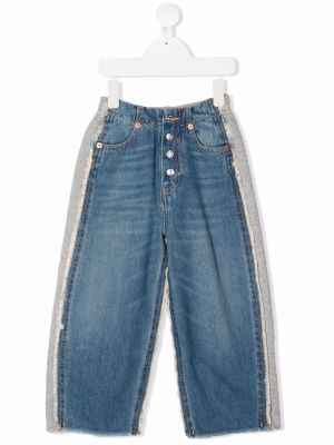 Jeans for jenter Mm6 Maison Margiela Kids blå