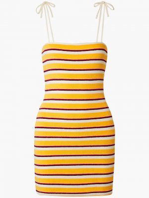 Mini šaty bavlněné pruhované Solid & Striped