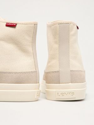 Átlátszó sneakers Levi's® bézs