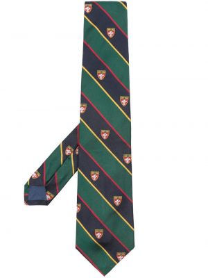 Jedwabny krawat Polo Ralph Lauren zielony