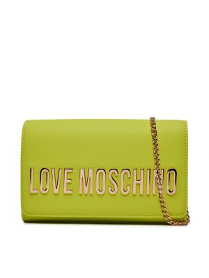 Estélyi táska Love Moschino zöld