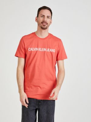 Podkoszulka Calvin Klein Jeans, czerwony