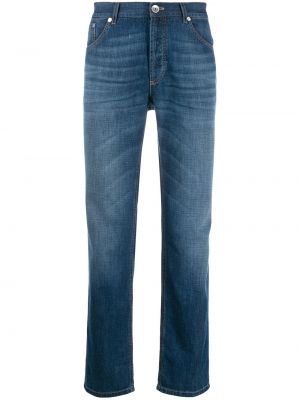 Jeans med normal passform Brunello Cucinelli blå