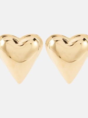 Σκουλαρίκια με μοτίβο καρδιά Alaia χρυσό