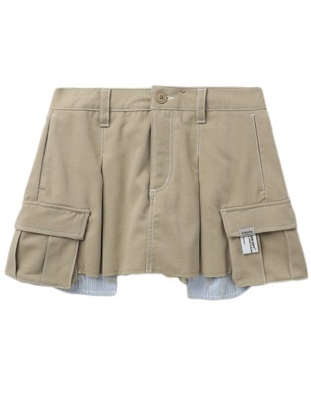 Shorts mit plisseefalten Musium Div. beige