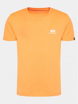 Koszulka Alpha Industries pomarańczowa