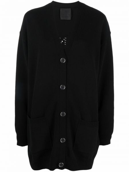 Cardigan di lana Givenchy nero