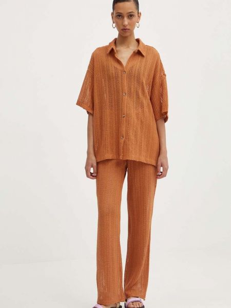Класична сорочка вільного крою Billabong помаранчева