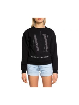 Sweatshirt mit kapuze Armani Exchange schwarz