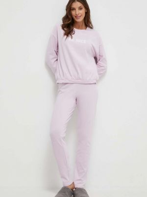 Pijamale United Colors Of Benetton roz