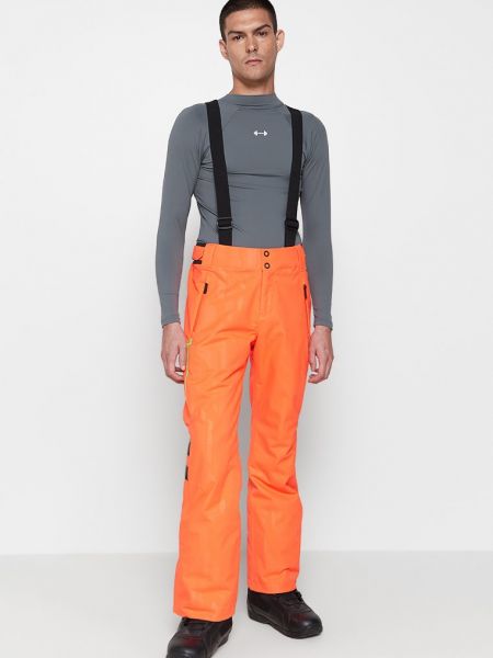 Pomarańczowe spodnie Rossignol