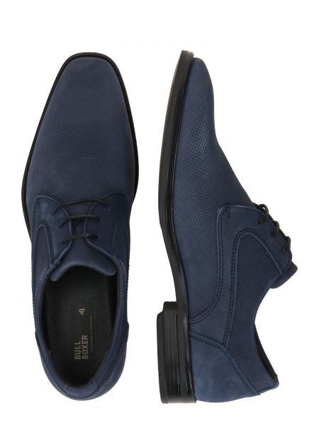 Ниски обувки с връзки Bullboxer синьо