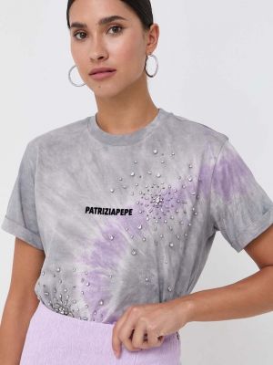 Bavlněné tričko Patrizia Pepe