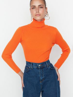 Cardigan Trendyol portocaliu