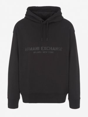 Melegítő felső Armani Exchange fekete