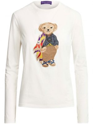 T-skjorte Ralph Lauren Collection hvit