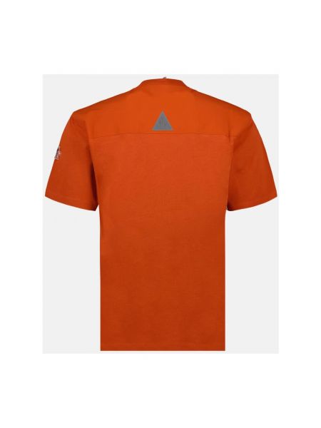 Koszulka Moncler pomarańczowa